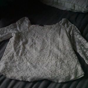 Long sleeve floral top